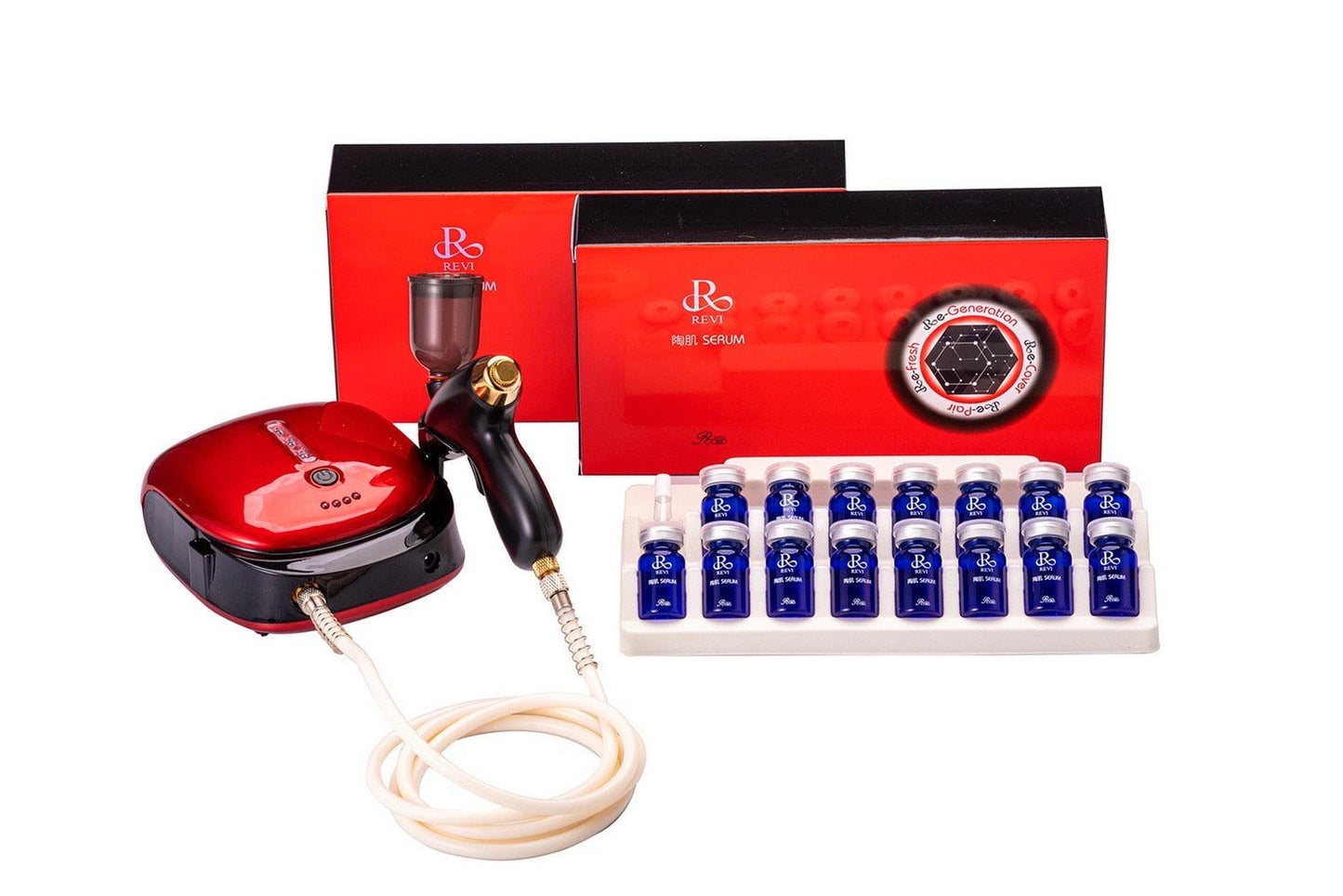 スプレーガンフェイスケアシステム(陶肌セラム30本) - M_Beauty